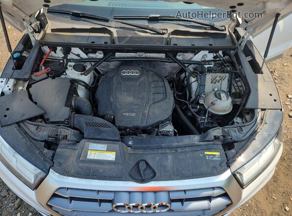 WA1BNAFY3J2216034 2018 AUDI Q5 Белый Вид подкапотного пространства