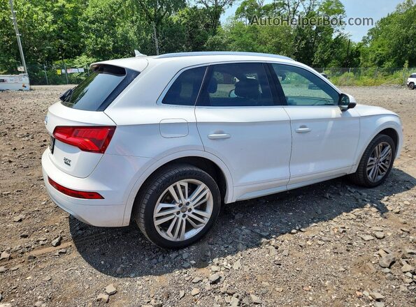 WA1BNAFY3J2216034 2018 AUDI Q5 Белый Задняя правая четверть