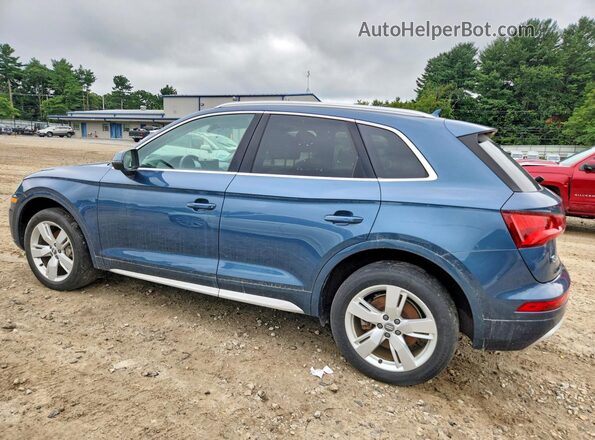 WA1BNAFY3J2233965 2018 AUDI Q5 Blue უკანა მარცხენა