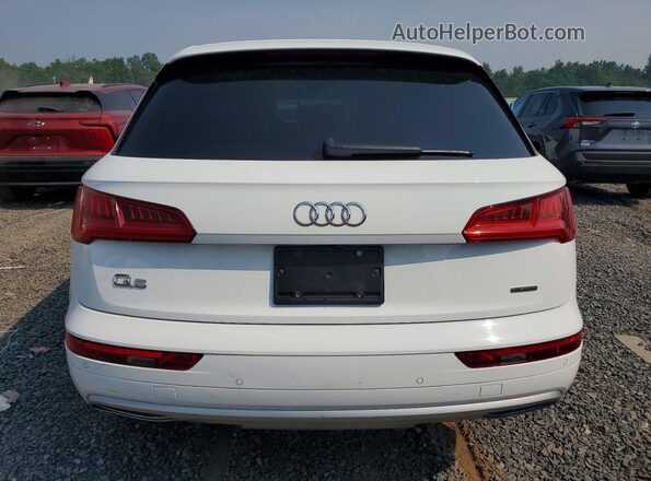 WA1BNAFY3K2073281 2019 AUDI Q5 White უკანა ხედი