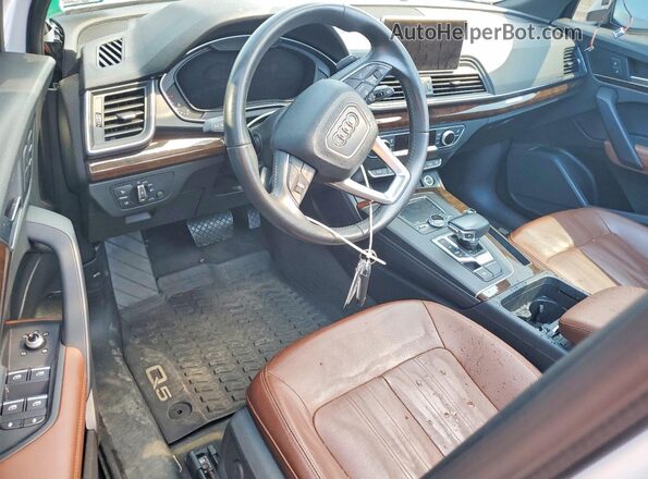 WA1BNAFY3K2073281 2019 AUDI Q5 White წინა პანელის ხედი