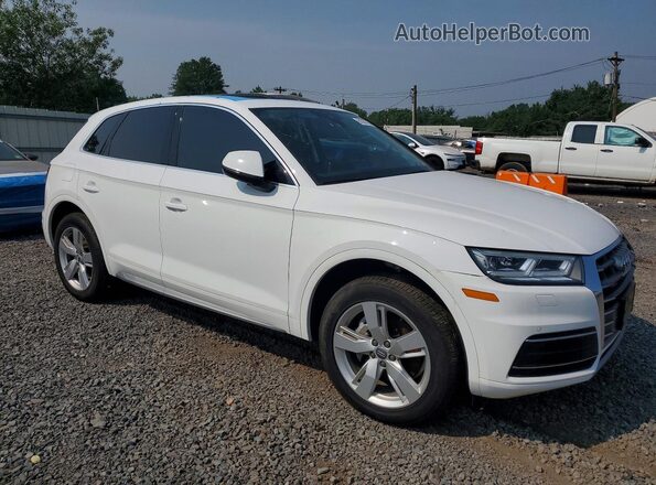 WA1BNAFY3K2073281 2019 AUDI Q5 White წინა მარჯვენა