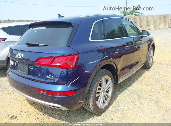WA1BNAFY4J2010429 2018 AUDI Q5 Dark Blue Հետևի աջ