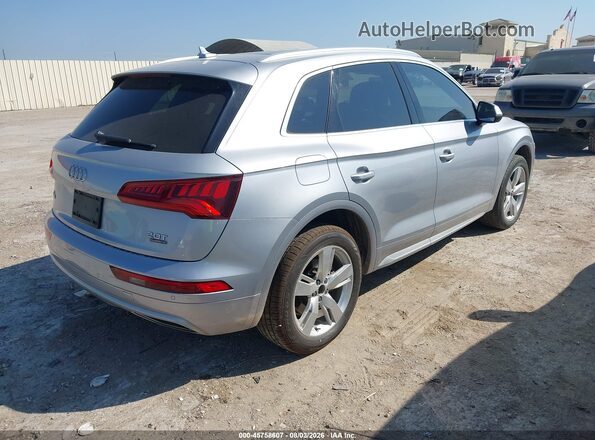 WA1BNAFY4J2045956 2018 AUDI Q5 Silver Задня права чверть