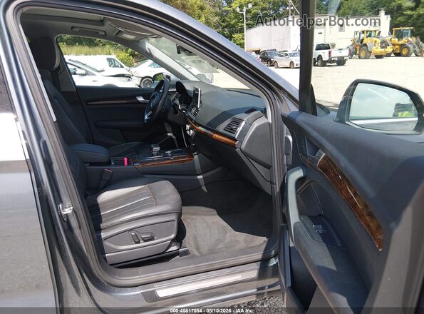 WA1BNAFY4J2093635 2018 AUDI Q5 Gray Vista interior delantera