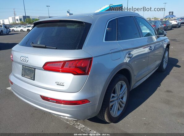 WA1BNAFY4J2206841 2018 AUDI Q5 Silver უკანა მარჯვენა