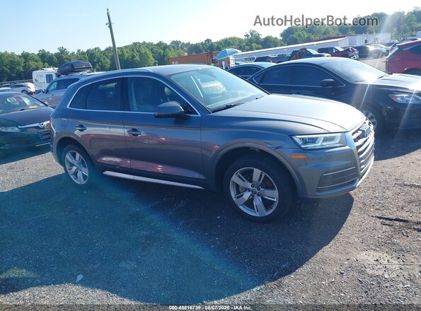 WA1BNAFY5J2016658 2018 AUDI Q5 Серый Вид задней части салона