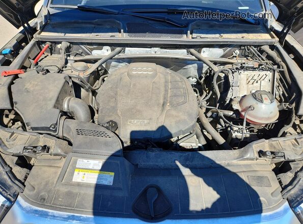 WA1BNAFY5J2214513 2018 AUDI Q5 Blue Շարժիչի բաժամունքի տեսք