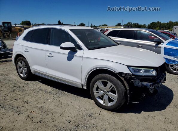 WA1BNAFY5J2235295 2018 AUDI Q5 Белый Передняя правая четверть