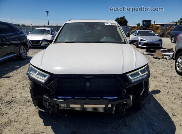 WA1BNAFY5J2235295 2018 AUDI Q5 Белый Вид спереди