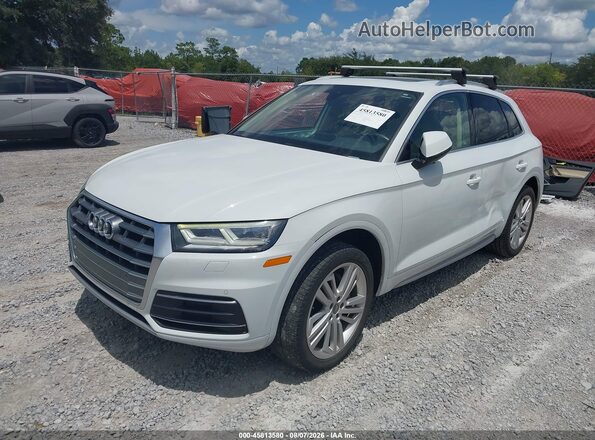 WA1BNAFY6K2119010 2019 AUDI Q5 White Передня ліва чверть