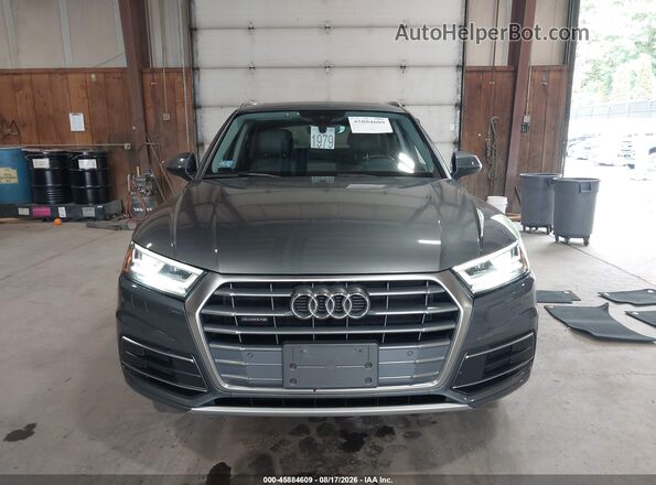 WA1BNAFY7J2108127 2018 AUDI Q5 Gray Widok zestawu wskaźników