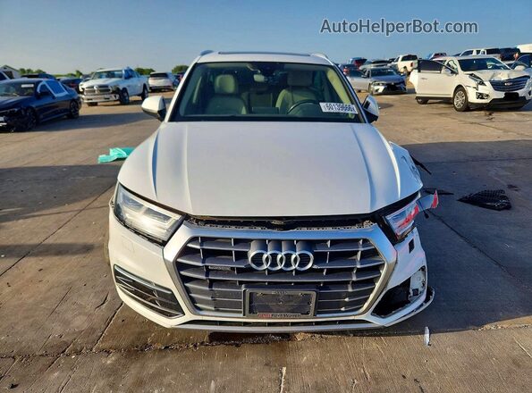 WA1BNAFY8J2006352 2018 AUDI Q5 White Դիմացի տեսք