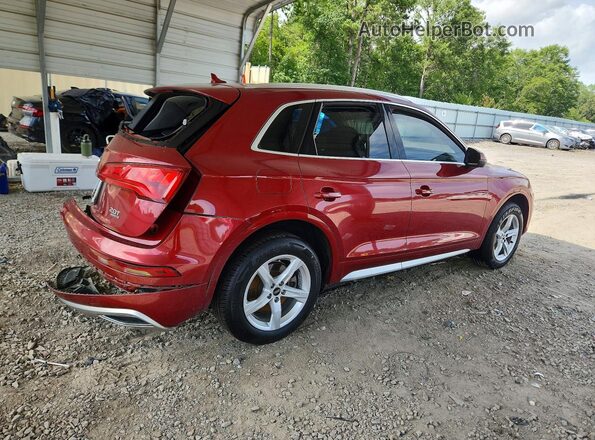 WA1BNAFY8J2060296 2018 AUDI Q5 Maroon Задня права чверть