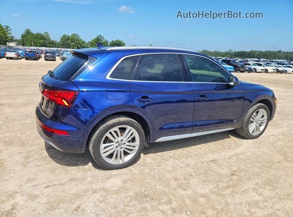 WA1BNAFY9J2009583 2018 AUDI Q5 Blue Հետևի աջ