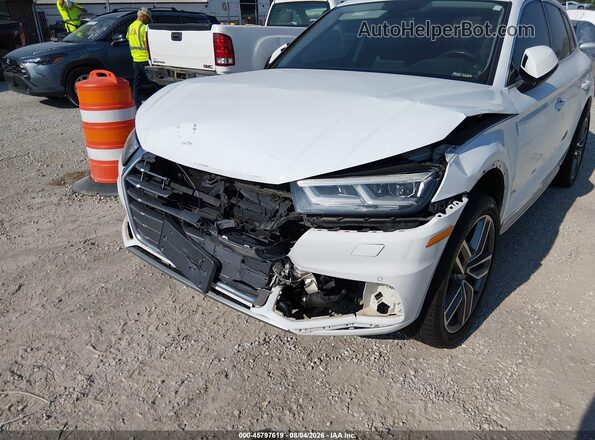 WA1BNAFY9J2139041 2018 AUDI Q5 White Вид салону спереду