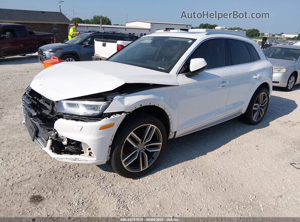 WA1BNAFY9J2139041 2018 AUDI Q5 White Передня ліва чверть