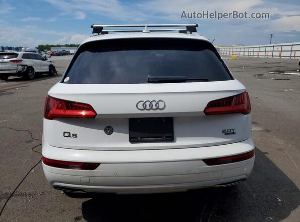 WA1BNAFY9J2244355 2018 AUDI Q5 White Vista trasera