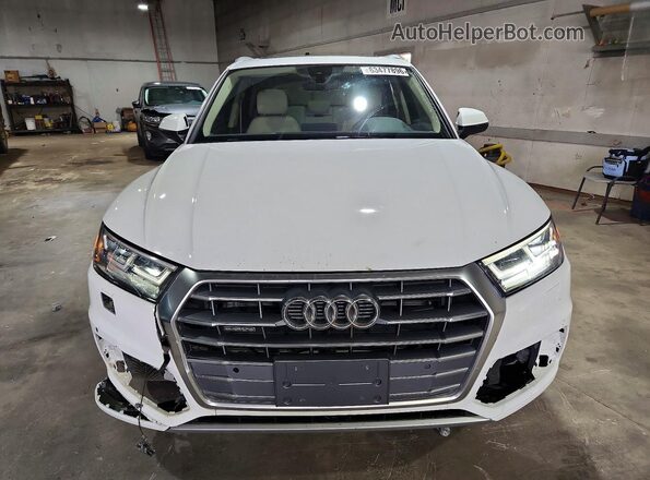 WA1BNAFYXJ2006076 2018 AUDI Q5 White Front view