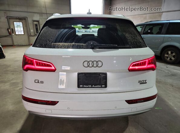 WA1BNAFYXJ2006076 2018 AUDI Q5 White Rear view