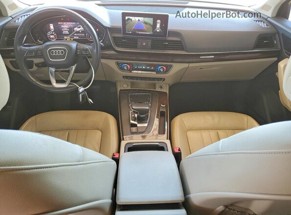 WA1BNAFYXJ2009558 2018 AUDI Q5 Black Vista del salpicadero
