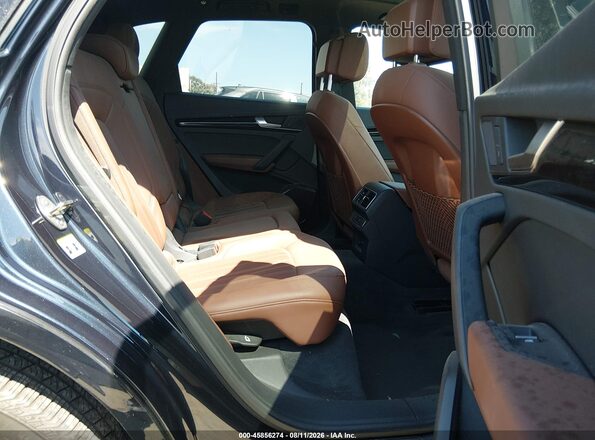 WA1BNAFYXJ2163333 2018 AUDI Q5 Dark Blue Вид наклейки з VIN-кодом