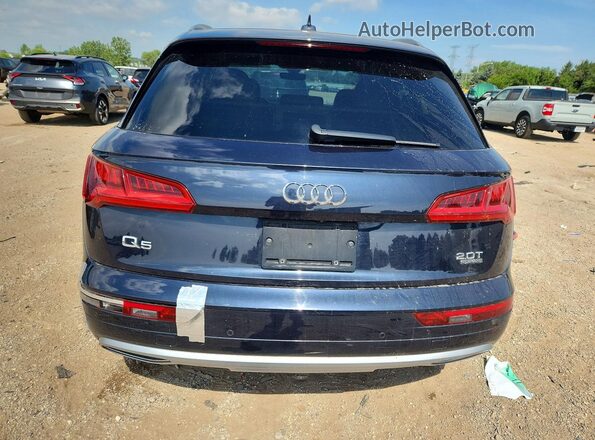 WA1BNAFYXJ2199510 2018 AUDI Q5 Black Հետևի տեսք