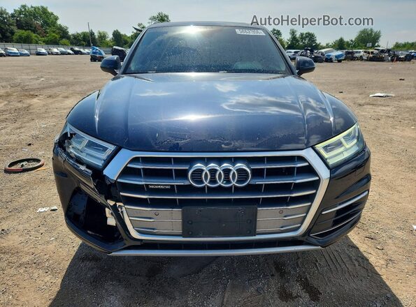 WA1BNAFYXJ2199510 2018 AUDI Q5 Black Դիմացի տեսք