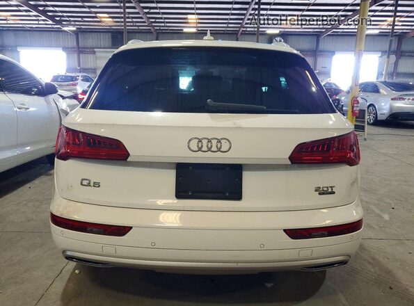 WA1BNAFYXJ2210182 2018 AUDI Q5 White Հետևի տեսք