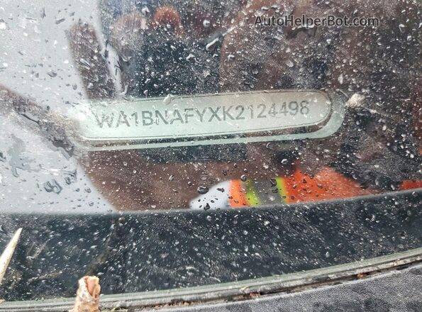 WA1BNAFYXK2124498 2019 AUDI Q5 White Вид підкапотного простору