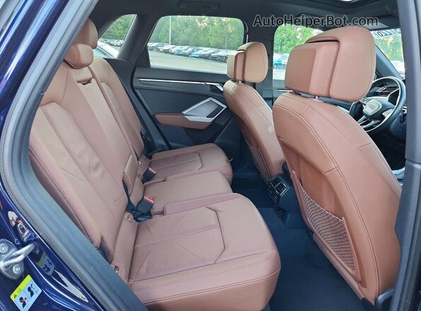WA1BUCF33M1110227 2021 AUDI Q3 Синий Вид задней части салона