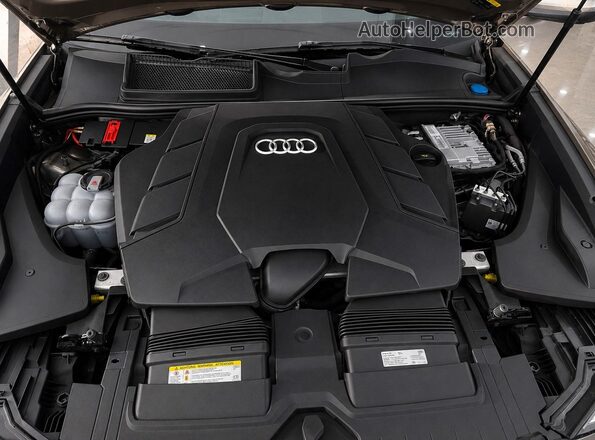 WA1BVAF14KD008818 2019 AUDI Q8 Золотой Вид панели приборов