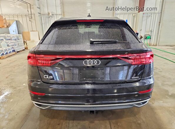 WA1BVAF17KD040906 2019 AUDI Q8 Charcoal უკანა ხედი