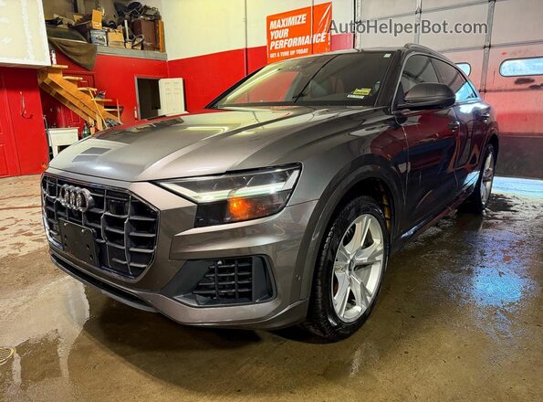 WA1BVAF19KD039112 2019 AUDI Q8 Серый Вид сзади