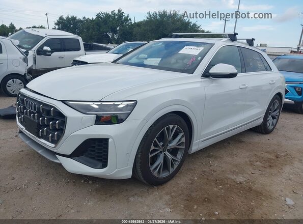 WA1BVBF13TD033250 2026 AUDI Q8 Белый Передняя левая четверть