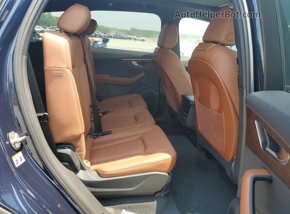 WA1BVBF70TD015714 2026 AUDI Q7 Blue Rear interior view