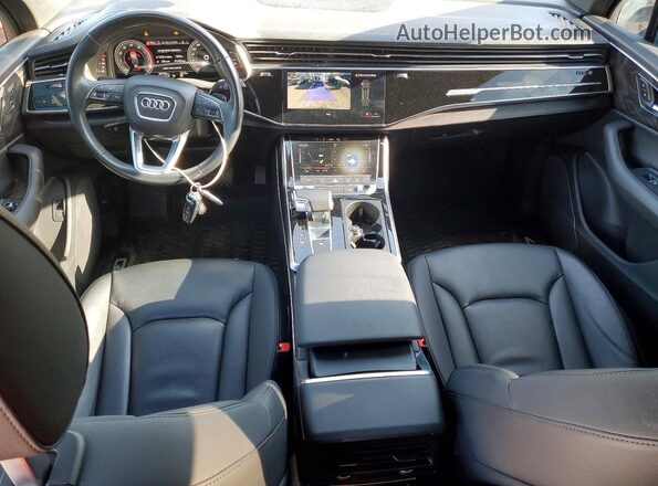 WA1BXBF70PD001084 2023 AUDI Q7 Gray Առջևի վահանակի տեսք