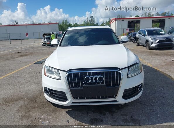 WA1C2AFP0GA053393 2016 AUDI Q5 White Instrument cluster view