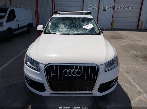 WA1C2AFP0HA070793 2017 AUDI Q5 White Instrument cluster view