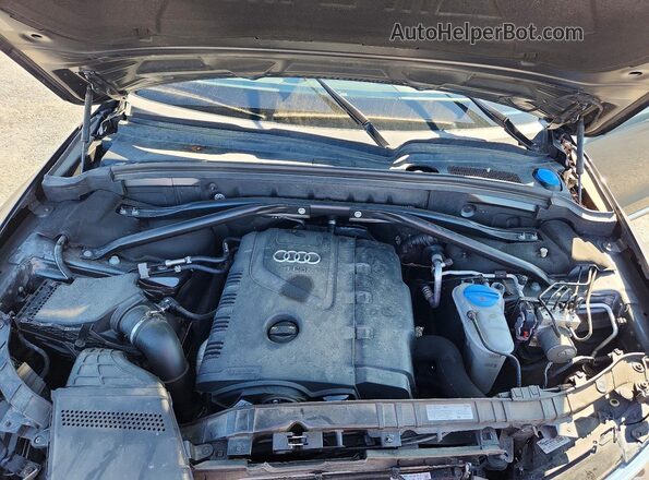 WA1C2AFP0HA072771 2017 AUDI Q5 Gray Vista del compartimento del motor