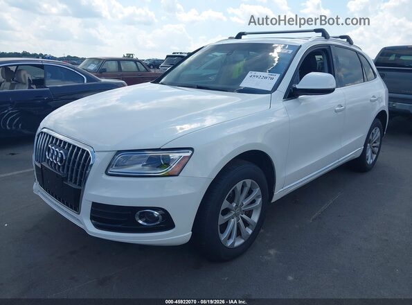 WA1C2AFP1GA053189 2016 AUDI Q5 White Vista tres cuartos delantera izquierda