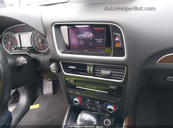 WA1C2AFP3GA065960 2016 AUDI Q5 Black Առջևի վահանակի տեսք