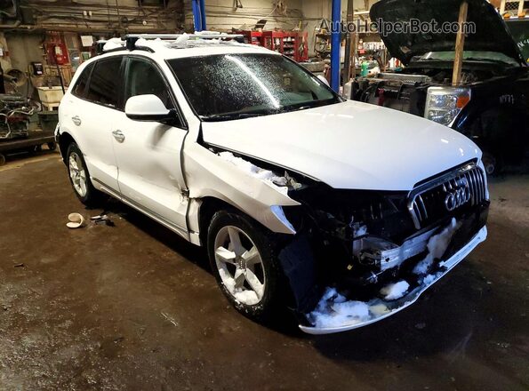 WA1C2AFP4HA035027 2017 AUDI Q5 Белый Передняя правая четверть