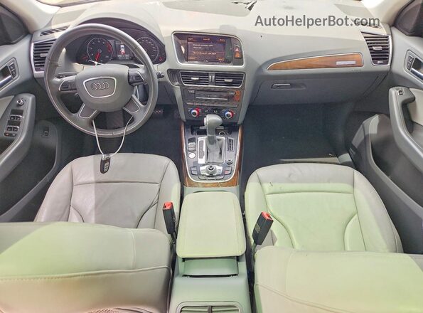 WA1C2AFP5HA093373 2017 AUDI Q5 Black Вид панелі приладів