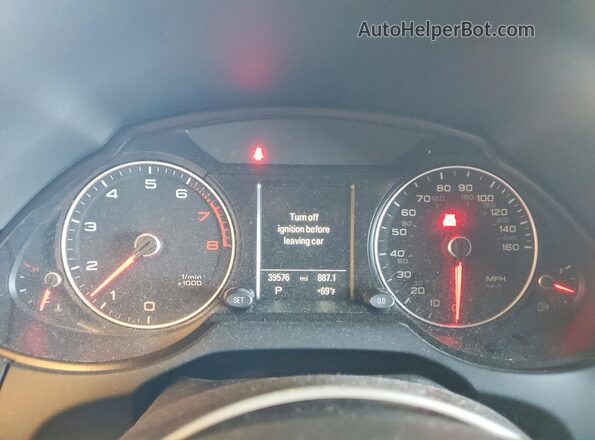 WA1C2AFP7HA066241 2017 AUDI Q5 Charcoal Սարքավորումների վահանակի տեսք