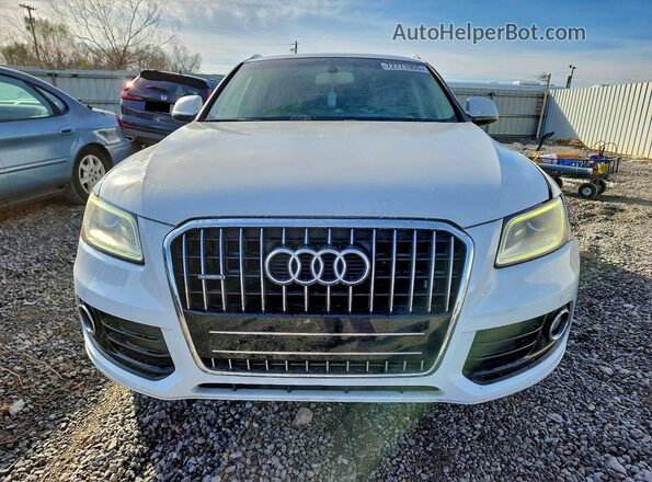 WA1C2AFP7HA073142 2017 AUDI Q5 White Front view