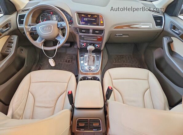 WA1C2AFP7HA086828 2017 AUDI Q5 Black Vista del salpicadero