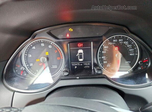 WA1C2AFP8GA060317 2016 AUDI Q5 Blue ხელსაწყოთა პანელის ხედი
