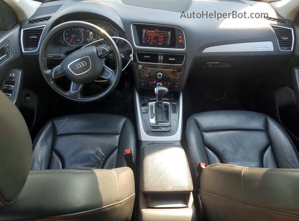 WA1C2AFP9GA086943 2016 AUDI Q5 Black Вид панелі приладів