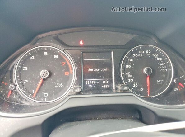 WA1C2AFPXGA074011 2016 AUDI Q5 White Вид щитка приладів